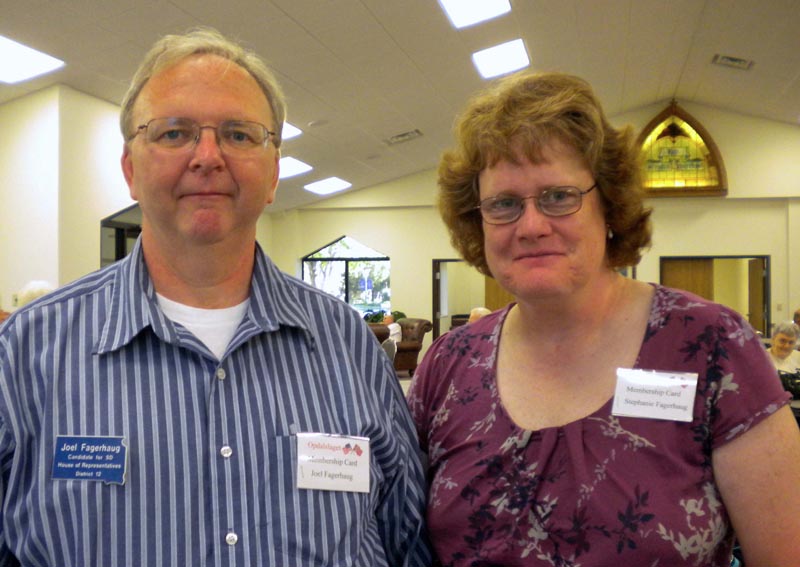 Joel and Stephanie Fagerhaug- Board Members